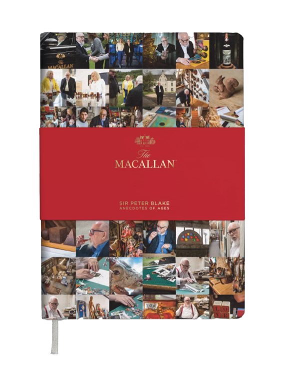 the macallan collage notebook