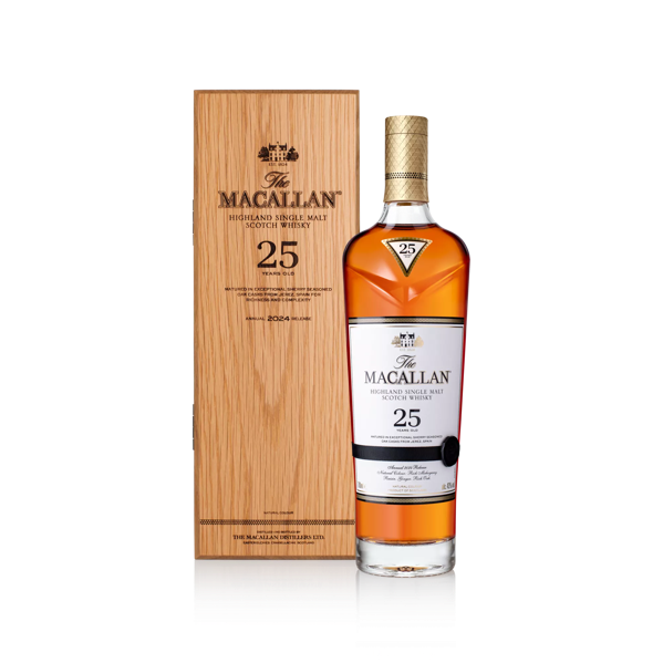 the macallan whisky bottle and pack