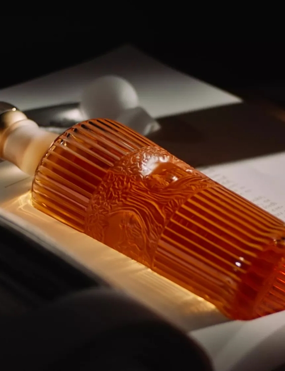 Tales of The Macallan whisky bottle mood shot