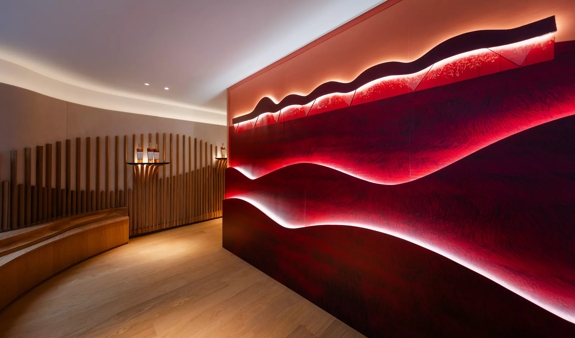 The Macallan House Hong Kong Interior of Wall Lighting