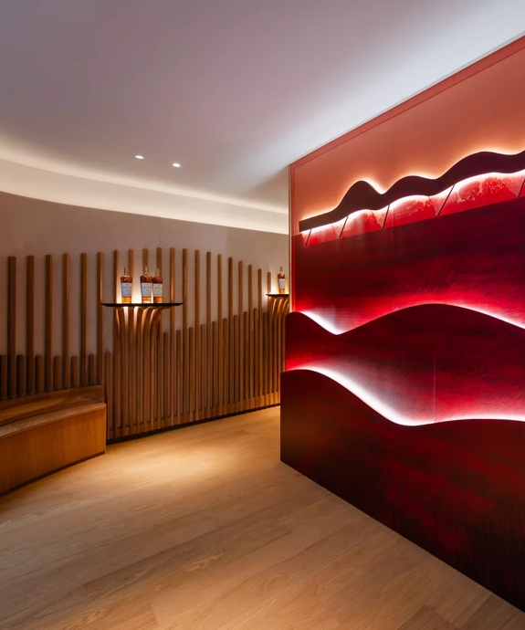 The Macallan House Hong Kong Interior of Wall Lighting