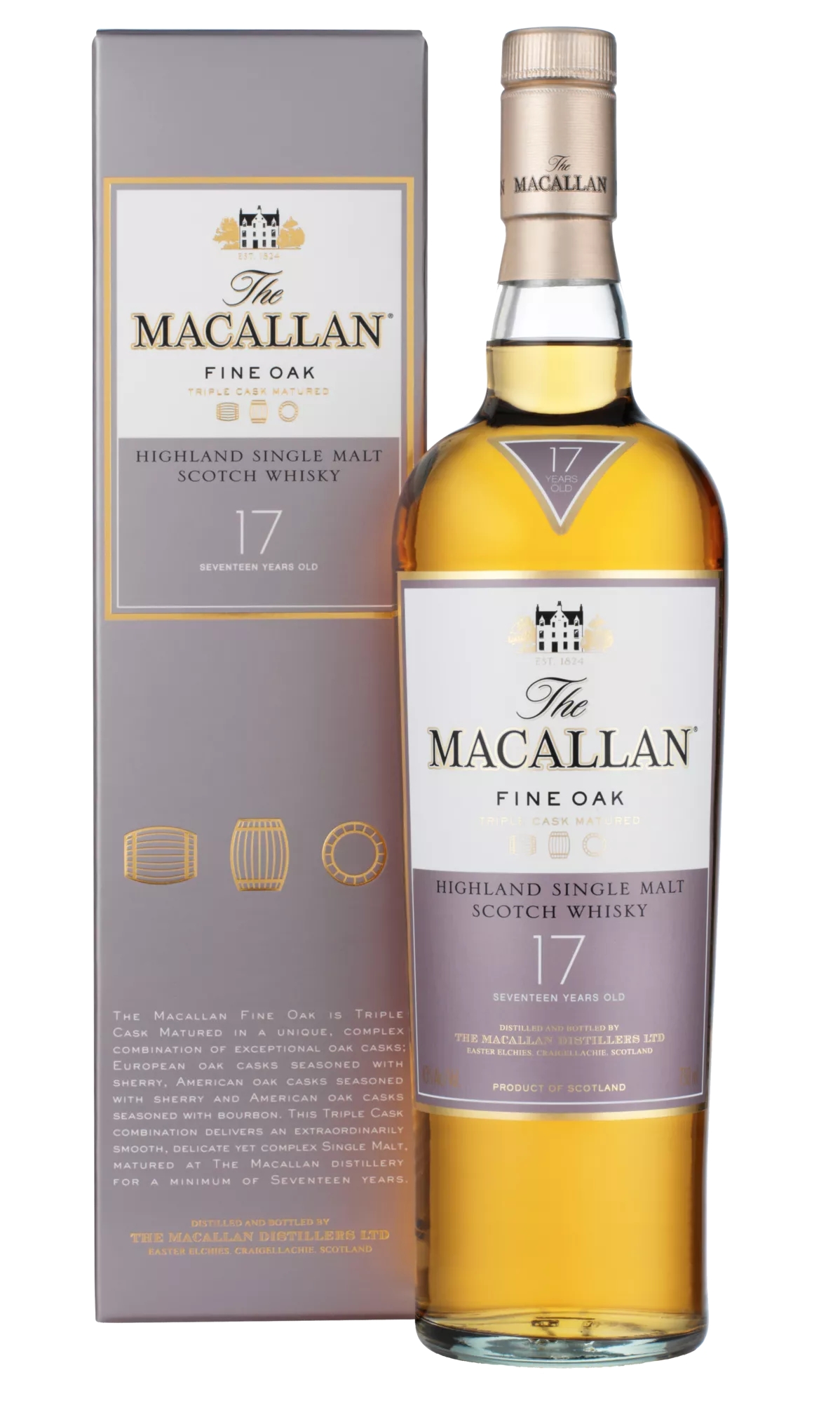 2本売りThe Macallan Fine Oak 10 700ml The Macallan Fine Oak Single Malt Scotch Whisky 10 years old