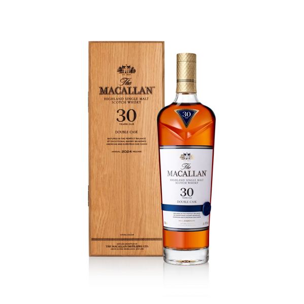 the macallan whisky bottle and pack