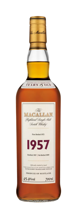 The Macallan fine and rare whisky bottle