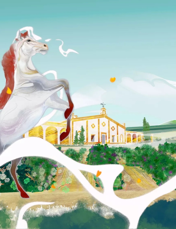 The Macallan Litha Artwork of Horse