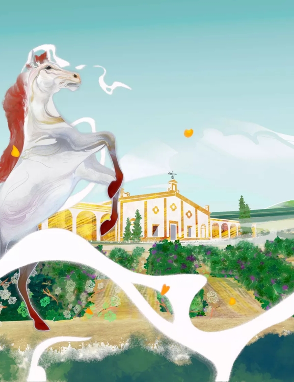 The Macallan Litha Artwork of Horse