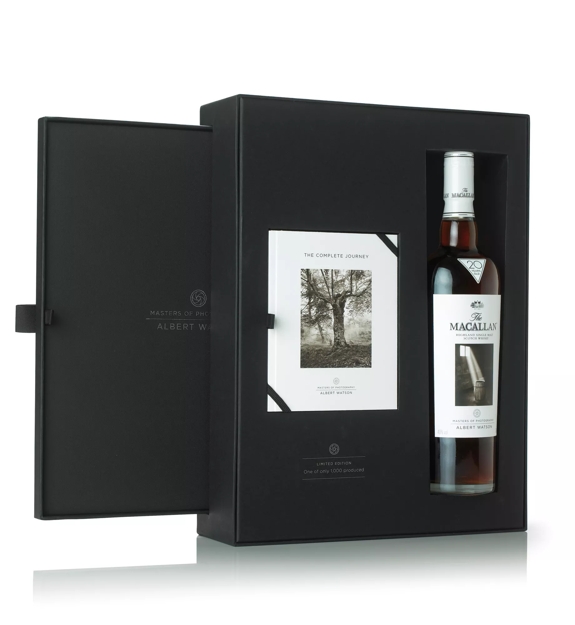 The Macallan Masters of Photography Albert Watson Bottle and Pack
