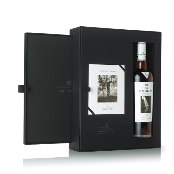 The Macallan Masters of Photography Albert Watson Bottle and Pack