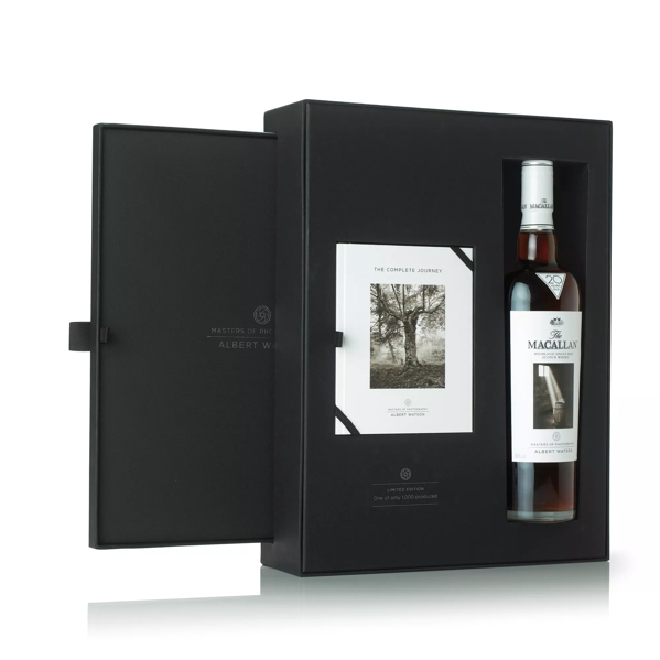 The Macallan Masters of Photography Albert Watson Bottle and Pack