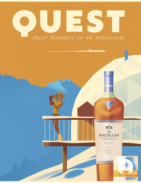 The Macallan Quest Collection Illustrations 