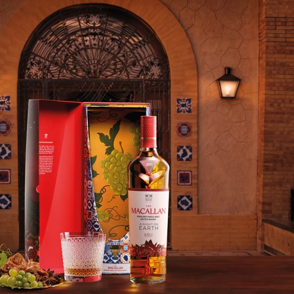 ウイスキー MACALLAN A NIGHT ON EARTH Jerez 700ml Macallan A Night On Earth Jerez Single Malt | Bondston