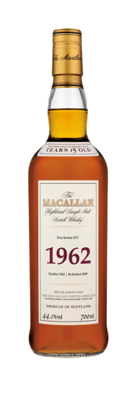 The Macallan fine and rare whisky bottle