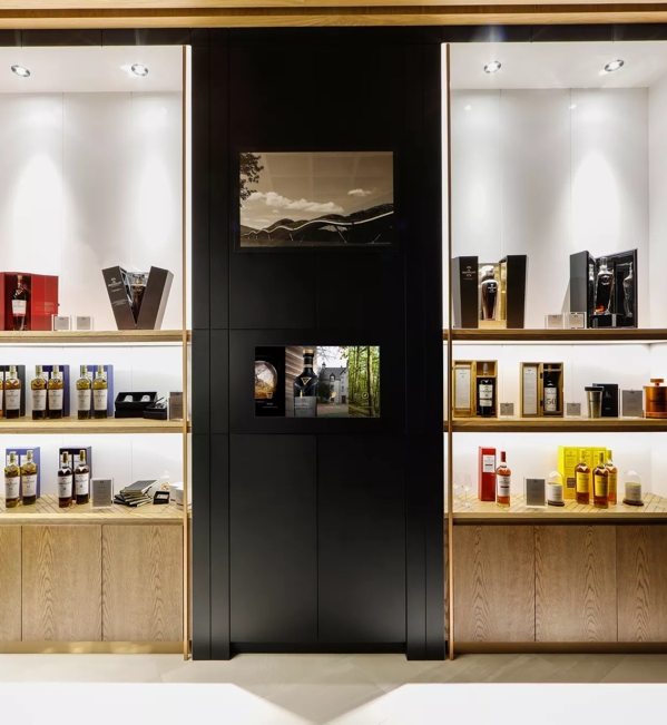 the macallan boutique at 1855 singapore