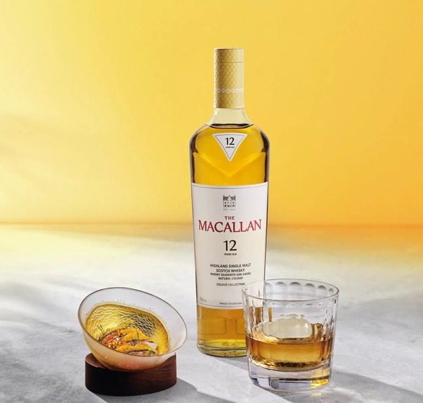 the macallan colour collection whisky serves and food pairings