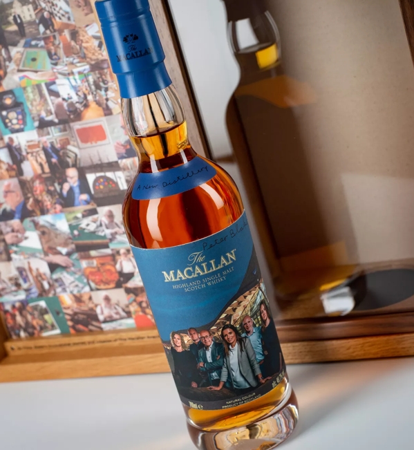 The Macallan Anecdotes of Ages Collection: A New Distillery Bottle with Collage Mood Shot