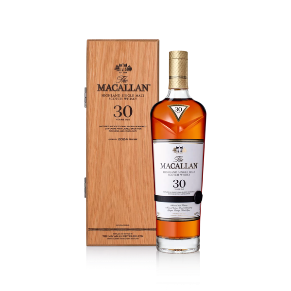 the macallan whisky bottle and pack
