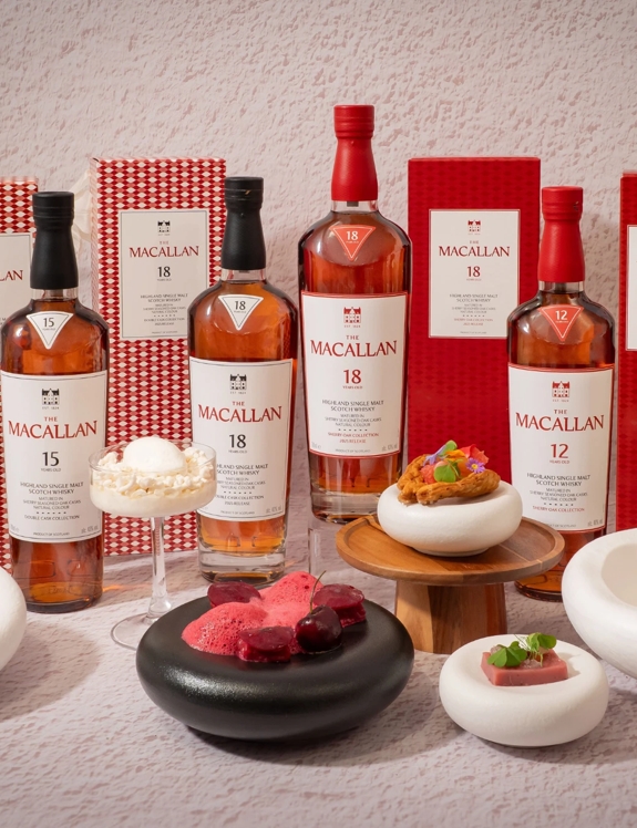 2025 Gastronomy Assets for Taiwan page within The Macallan Global website.
