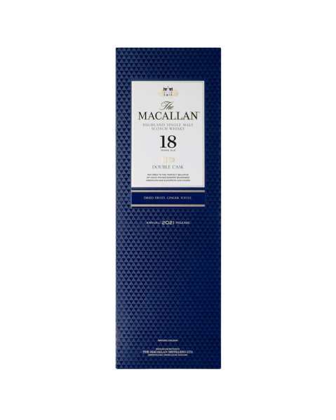 the macallan double cask whisky bottle