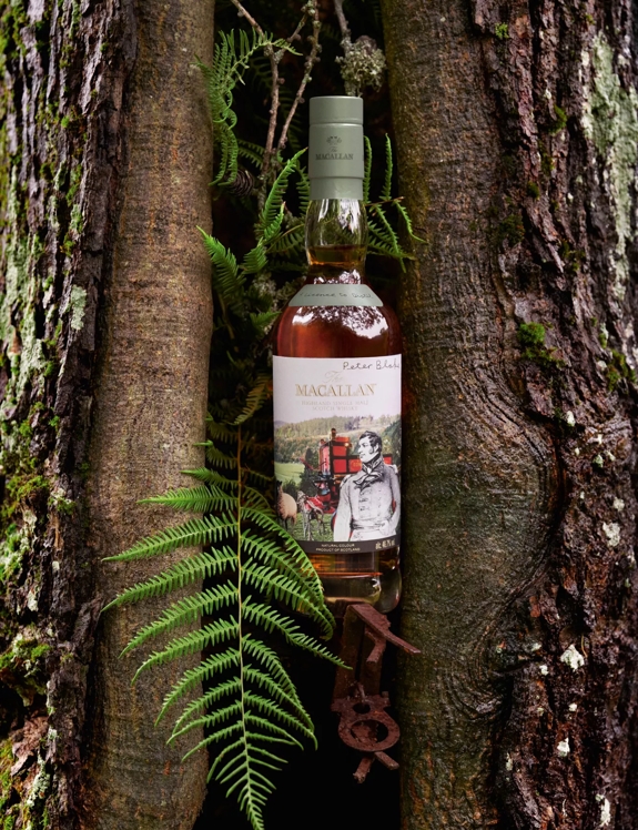 The Macallan Anecdotes of Ages Collection: License to Distil Photography Bottle in Tree