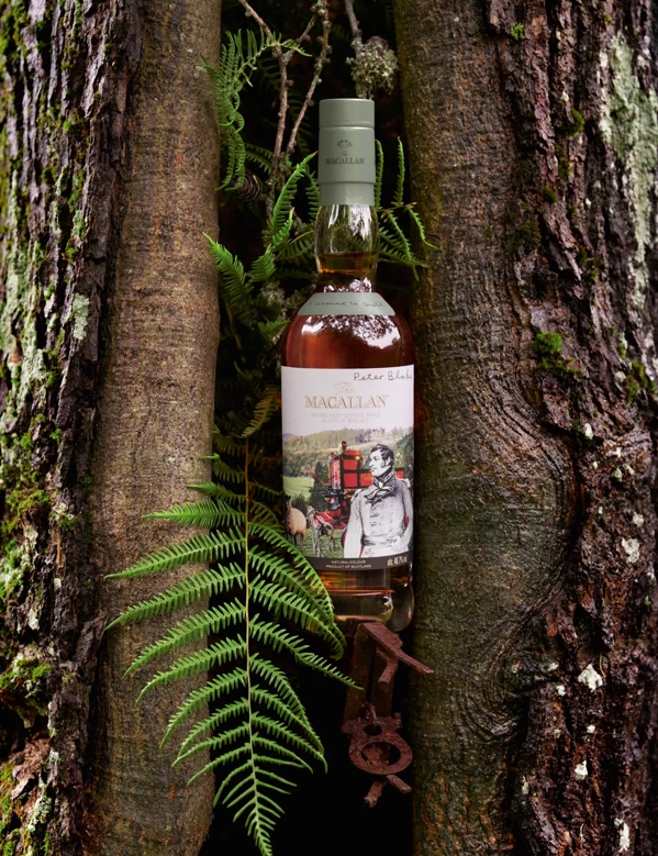 The Macallan Anecdotes of Ages Collection: License to Distil Photography Bottle in Tree