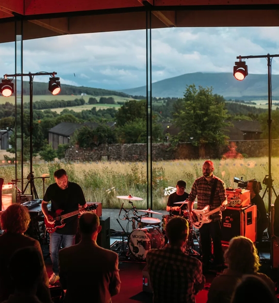 Mogwai performance at The Macallan Estate with View