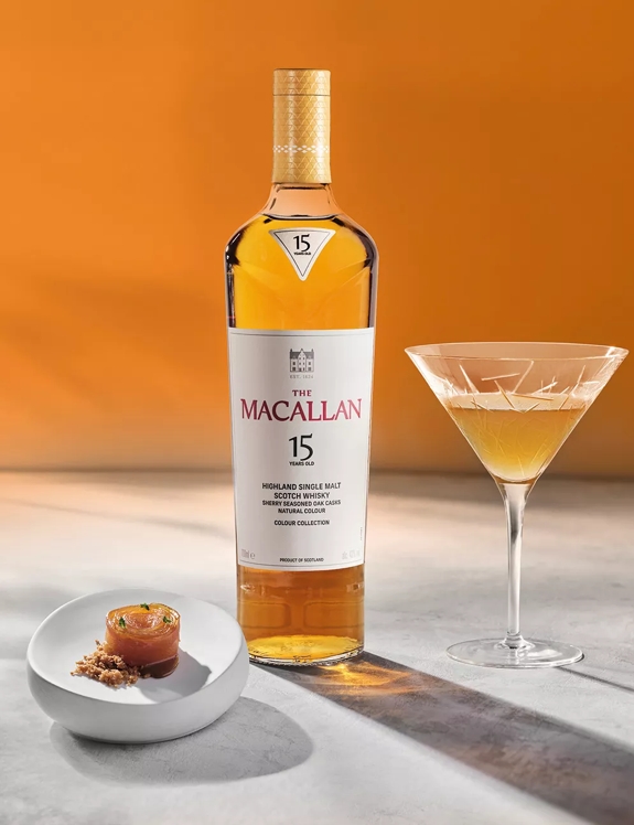 the macallan colour collection whisky serves and food pairings
