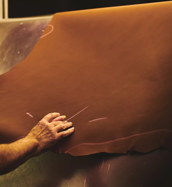 Leather production for Bentley