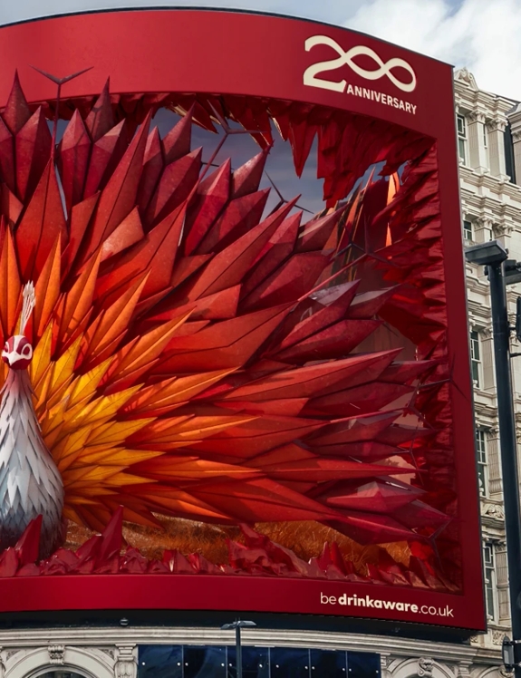 The Macallan Time : Space out of home advertisement