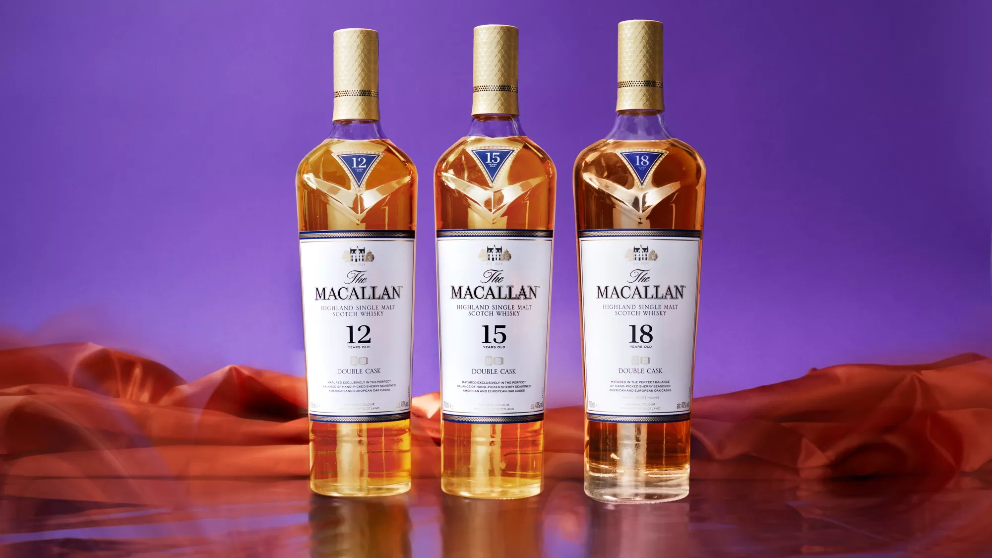 ウイスキー The MACALLAN DOUBLE CASK ザ・マッカラン シングルモルト | 1824年の創業当時から続く品質
