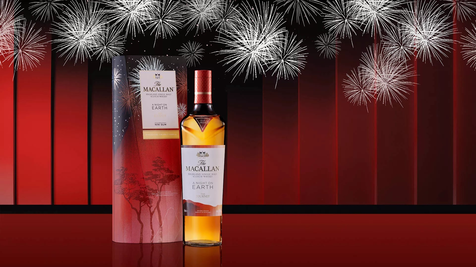 the macallan a night on earth bottle and pack