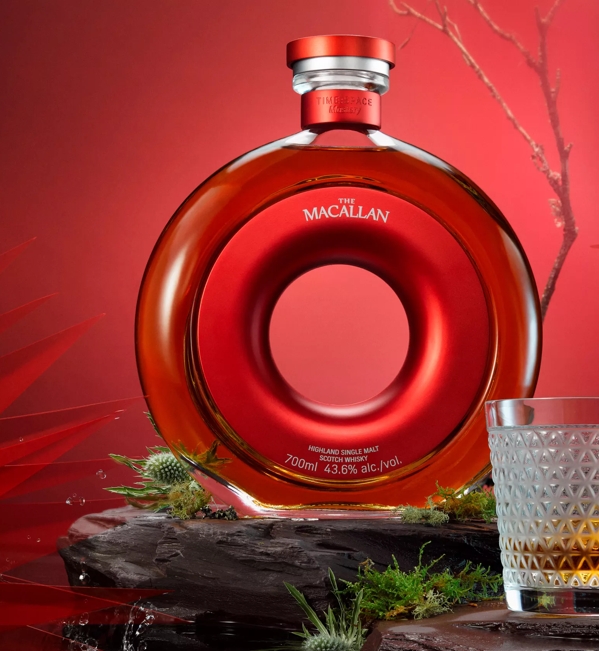 the macallan TIME : SPACE Mastery whisky decanter