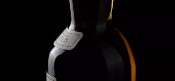 The Macallan Fine and Rare Mood Shot of Bottle Neck