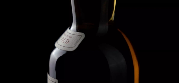 The Macallan Fine and Rare Mood Shot of Bottle Neck