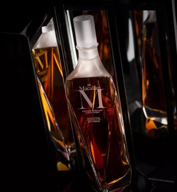The Macallan M Collection Mood Shot with Reflections