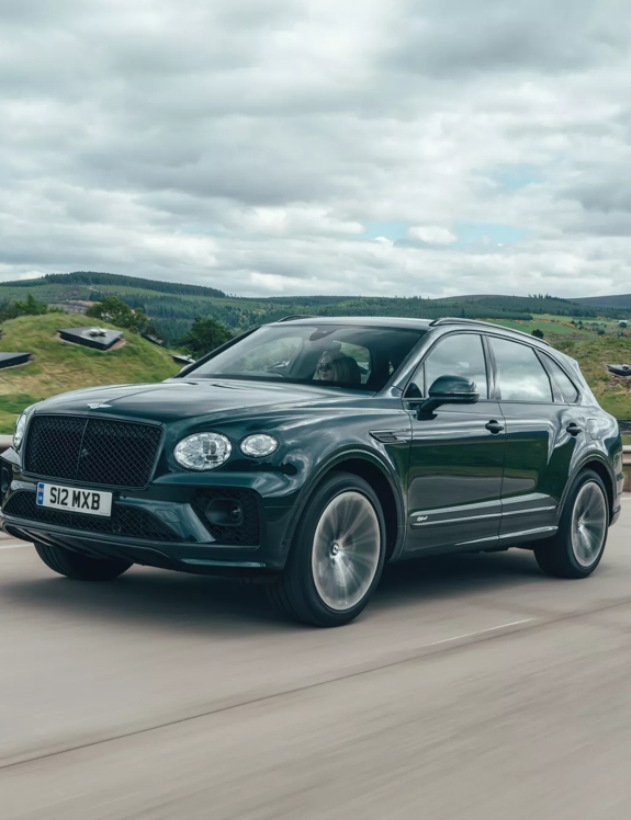 The Macallan Bentley Driving Through The Estate Shot