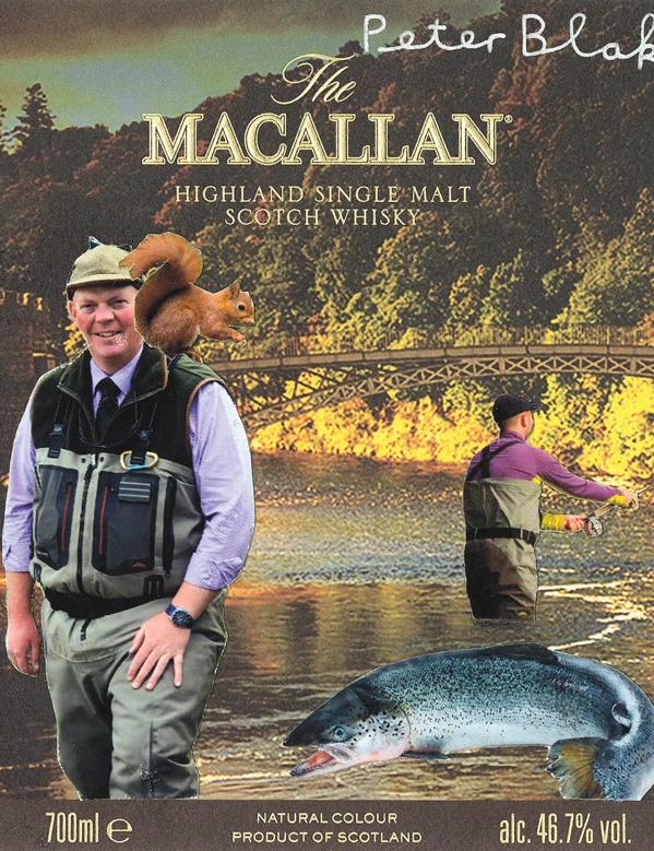 The Macallan Anecdotes of Ages Collection: The River Spey Artwork for Label
