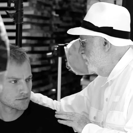 The Macallan Masters of Photography Albert Watson on Set