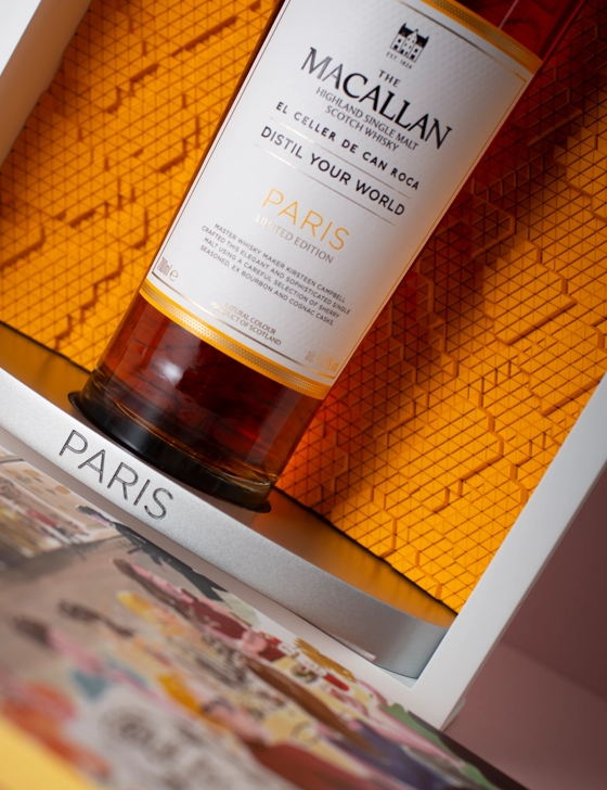 The Macallan Distil Your World Paris edition, up close