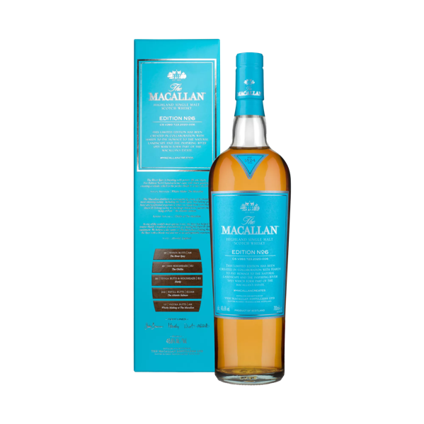 the macallan whisky bottle and box