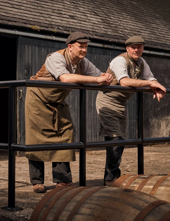 The Macallan Spirit of 1926 Characters Leaning over