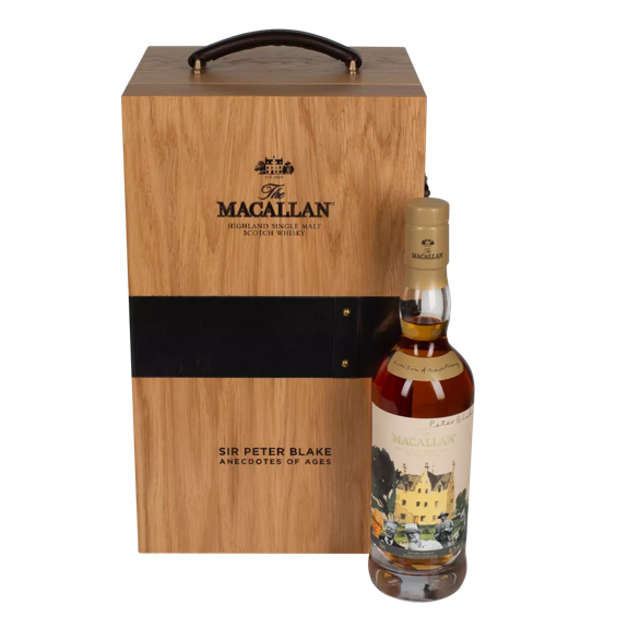 The Macallan Anecdotes of Ages: A New Era of Advertising Bottle by Box Shot