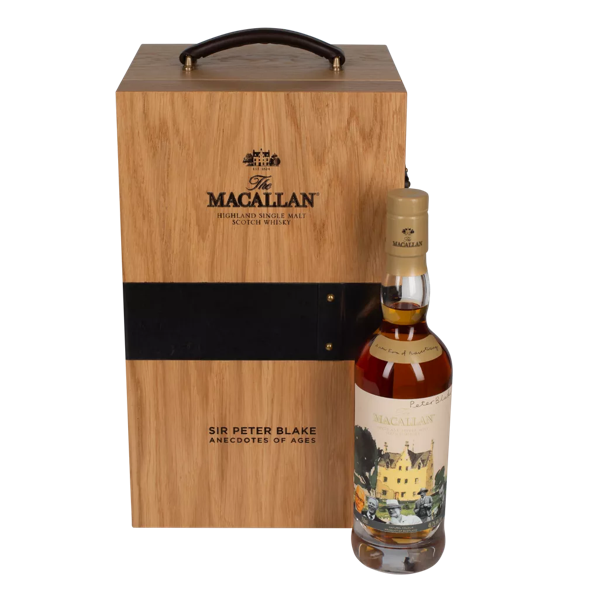 The Macallan Anecdotes of Ages: A New Era of Advertising Bottle by Box Shot