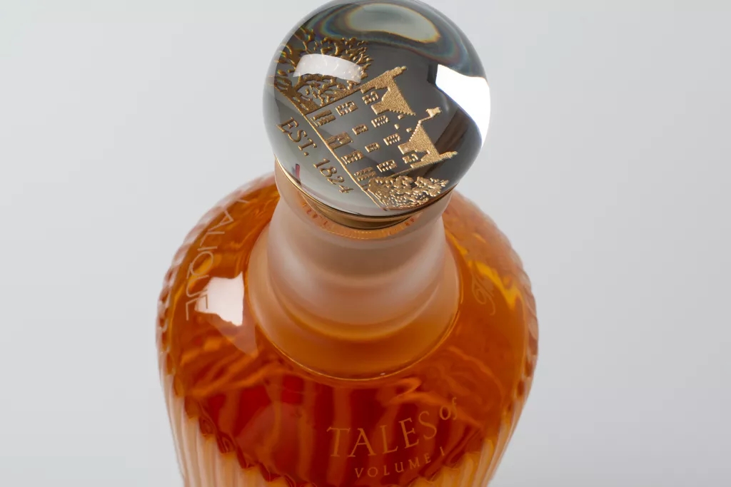 Tales of The Macallan whisky bottle top