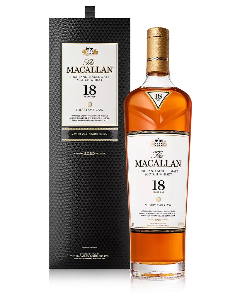 The Macallan Sherry Oak 18 Years Old, 2020 Release | The The Macallan Sherry Oak 18 Years Old, 2020 Release | The