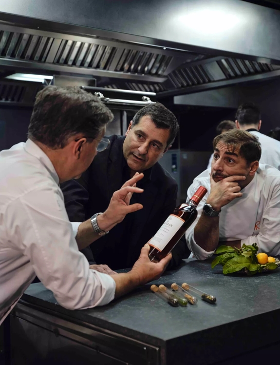 The Macallan Distil Your World London Roca Brothers Having Conversation in Kitchen 