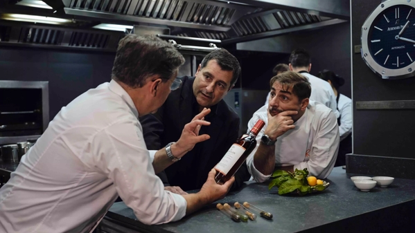 The Macallan Distil Your World London Roca Brothers Having Conversation in Kitchen 