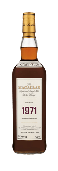 The Macallan 1971 Rich Rosewood Coloured Fine & Rare Whisky The Macallan 1971 Rich Rosewood Coloured Fine & Rare Whisky