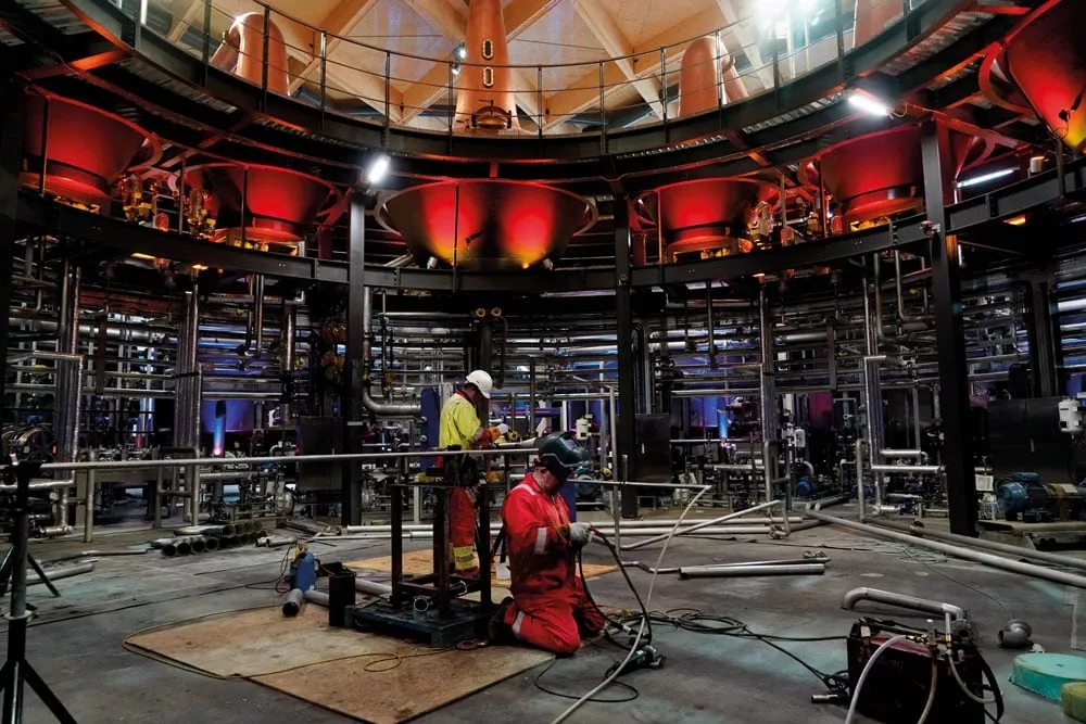 the macallan distillery equipment