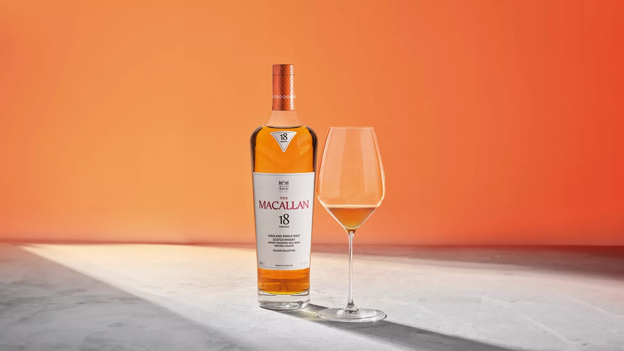 the macallan colour collection whisky serves and food pairings