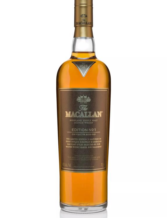 The Macallan Edition 1 Bottle Shot